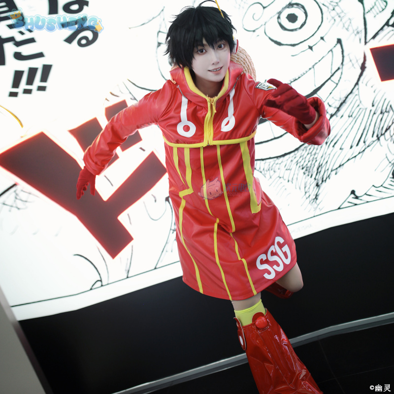 Anime Cosplay For Halloween - Monkey D Luffy Egghead Cospaly Costume
