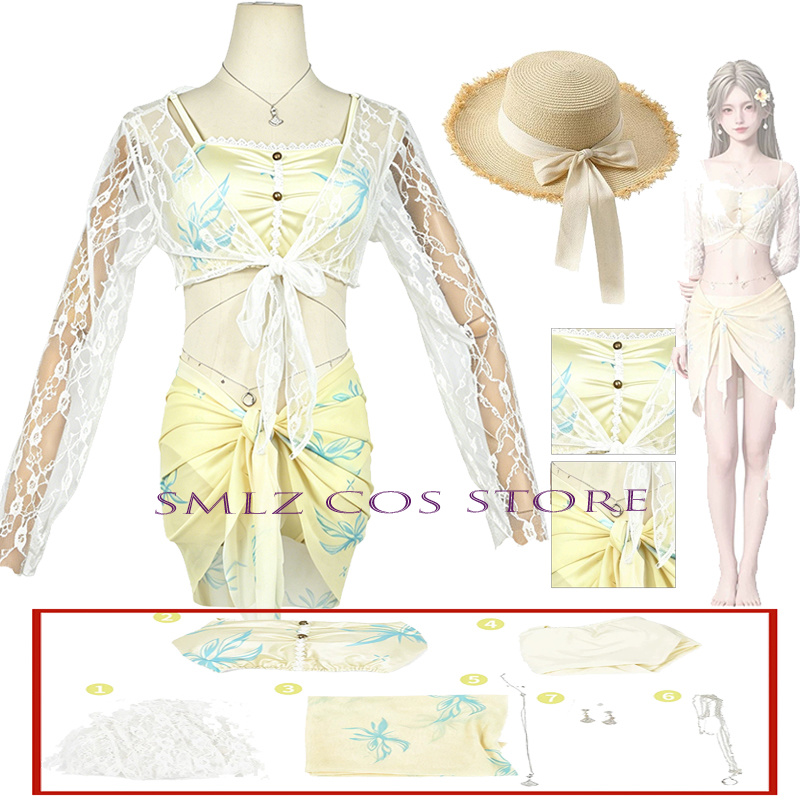 Anime Cosplay Youtube Shorts - Love and Deepspace Rafayel Swimsuit Heroine