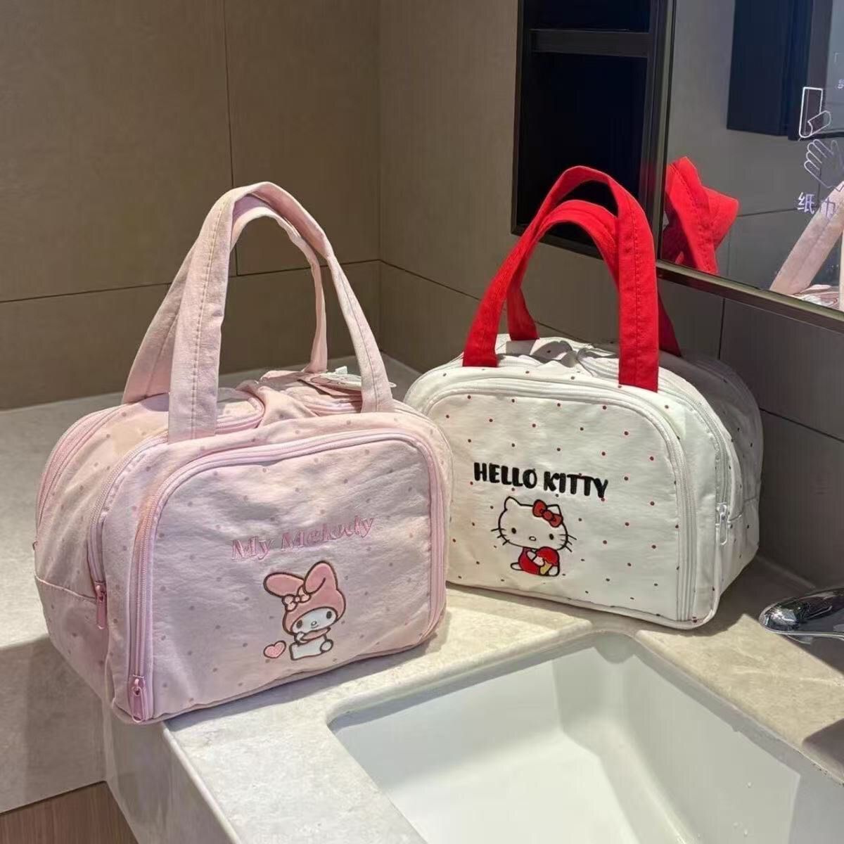 Anime Cosplay Makeup - Cute Anime Makeup Bag Cartoon Large