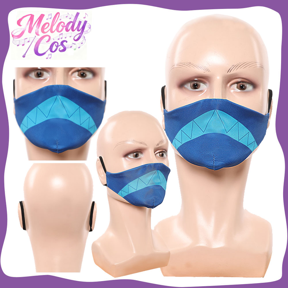 Anime Cosplay Face - Fantasia Alastor Cosplay Mask Anime Hotel