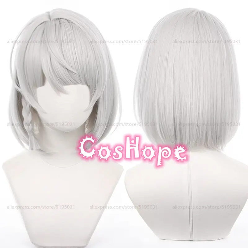 c'3,f\6;h'ZZZ Anby Demara 32cm - огляд і ціна Cosplay Anime White Hair