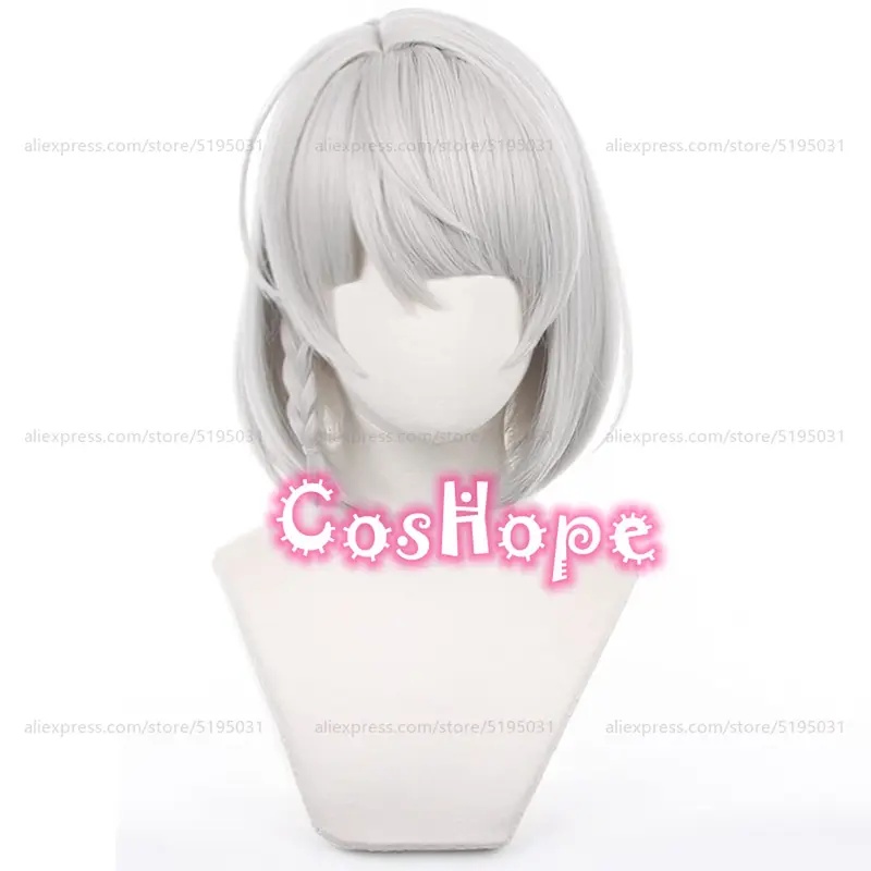 c'3,f\6;h'ZZZ Anby Demara 32cm - огляд і ціна Cosplay Anime White Hair