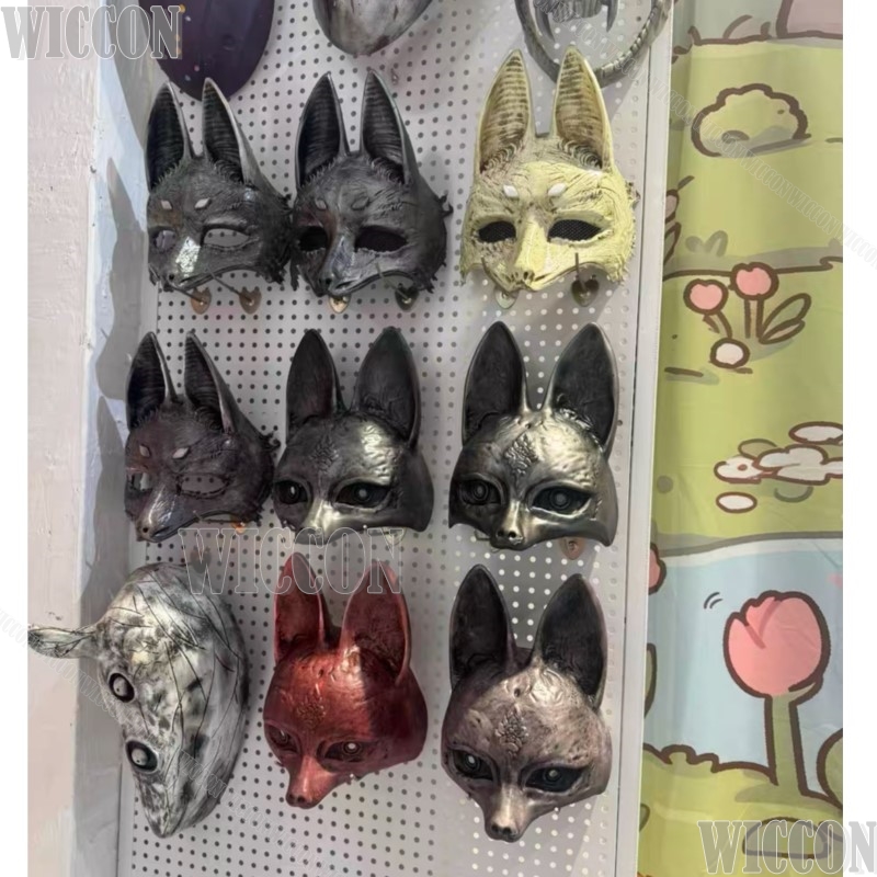 Fox Man Mask 2025 New Horro Ga - огляд і ціна Anime Cosplay Face