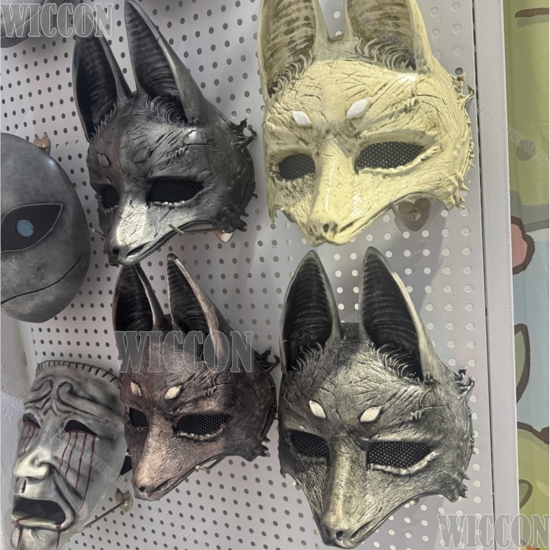 Fox Man Mask 2025 New Horro Ga - огляд і ціна Anime Cosplay Face