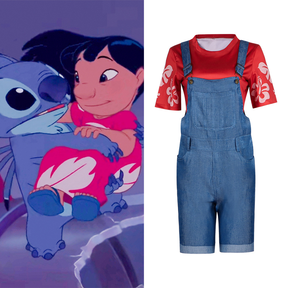 Real-life Version Of Lilo & St - огляд і ціна Anime Cosplay Real Life
