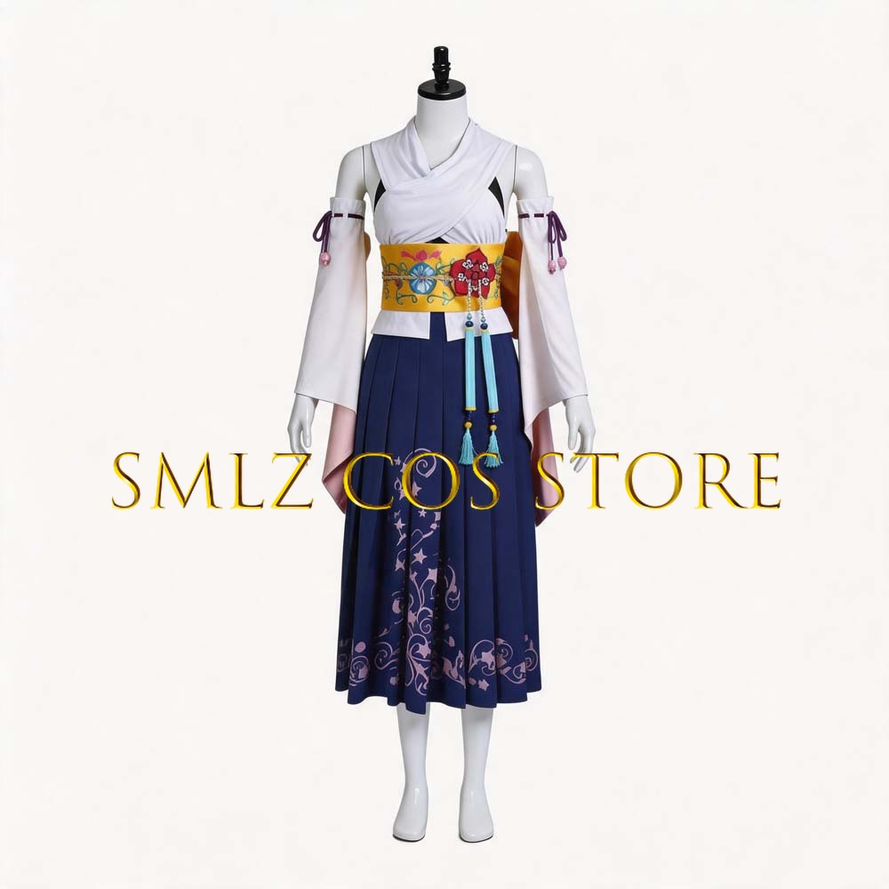 Smlz FFX Yuna Cosplay Anime FF - огляд і ціна Anime Cosplay For Halloween