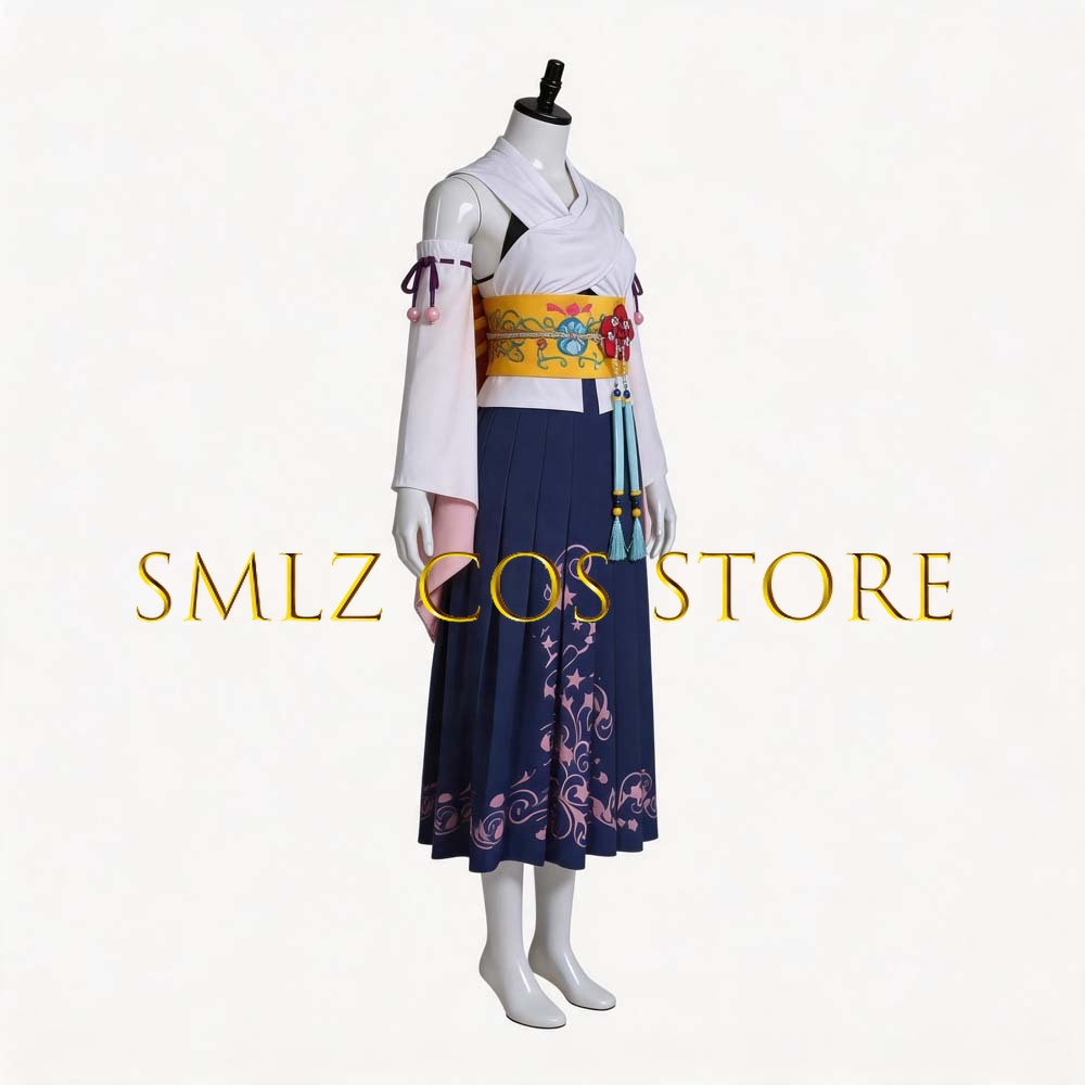 Smlz FFX Yuna Cosplay Anime FF - огляд і ціна Anime Cosplay For Halloween