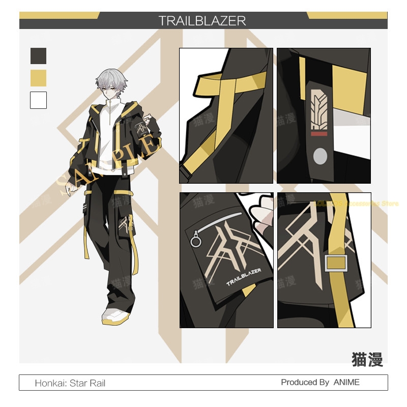 Game Honkai：Star Rail Trailbla - огляд і ціна Anime Cosplay Costumes