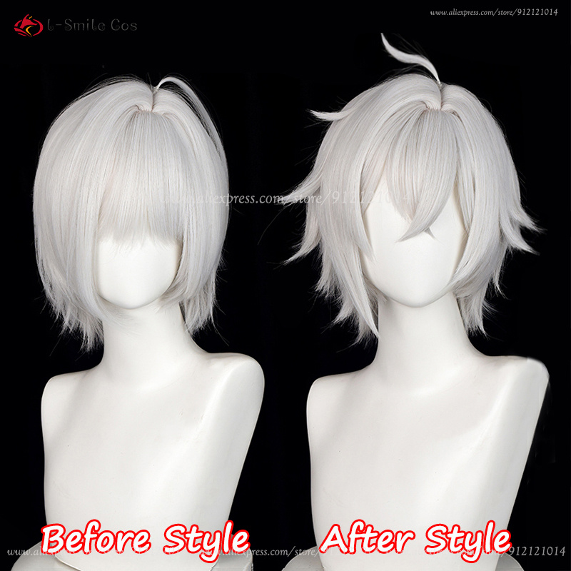 ZZZ Seth Lowell Cosplay Wig 30 - огляд і ціна Cosplay Anime White Hair
