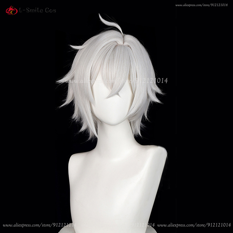 ZZZ Seth Lowell Cosplay Wig 30 - огляд і ціна Cosplay Anime White Hair