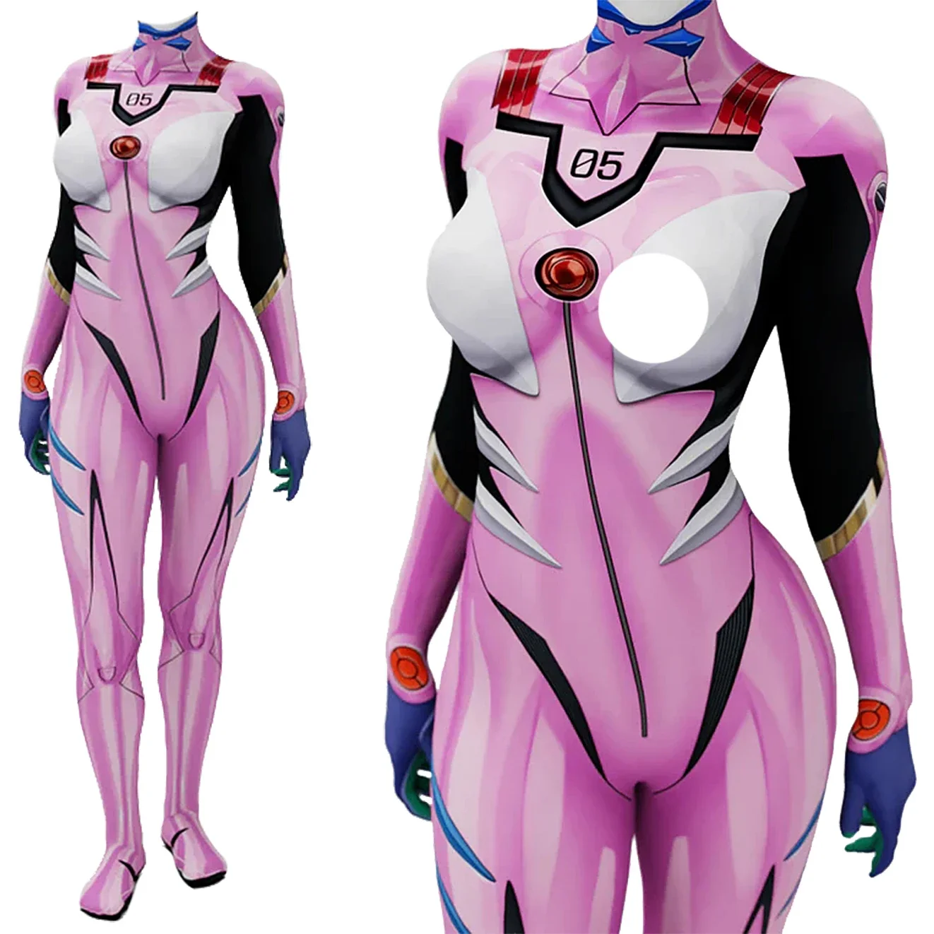 Anime EVA 05 Makinami Cosplay  - огляд і ціна Anime Cosplay Girl