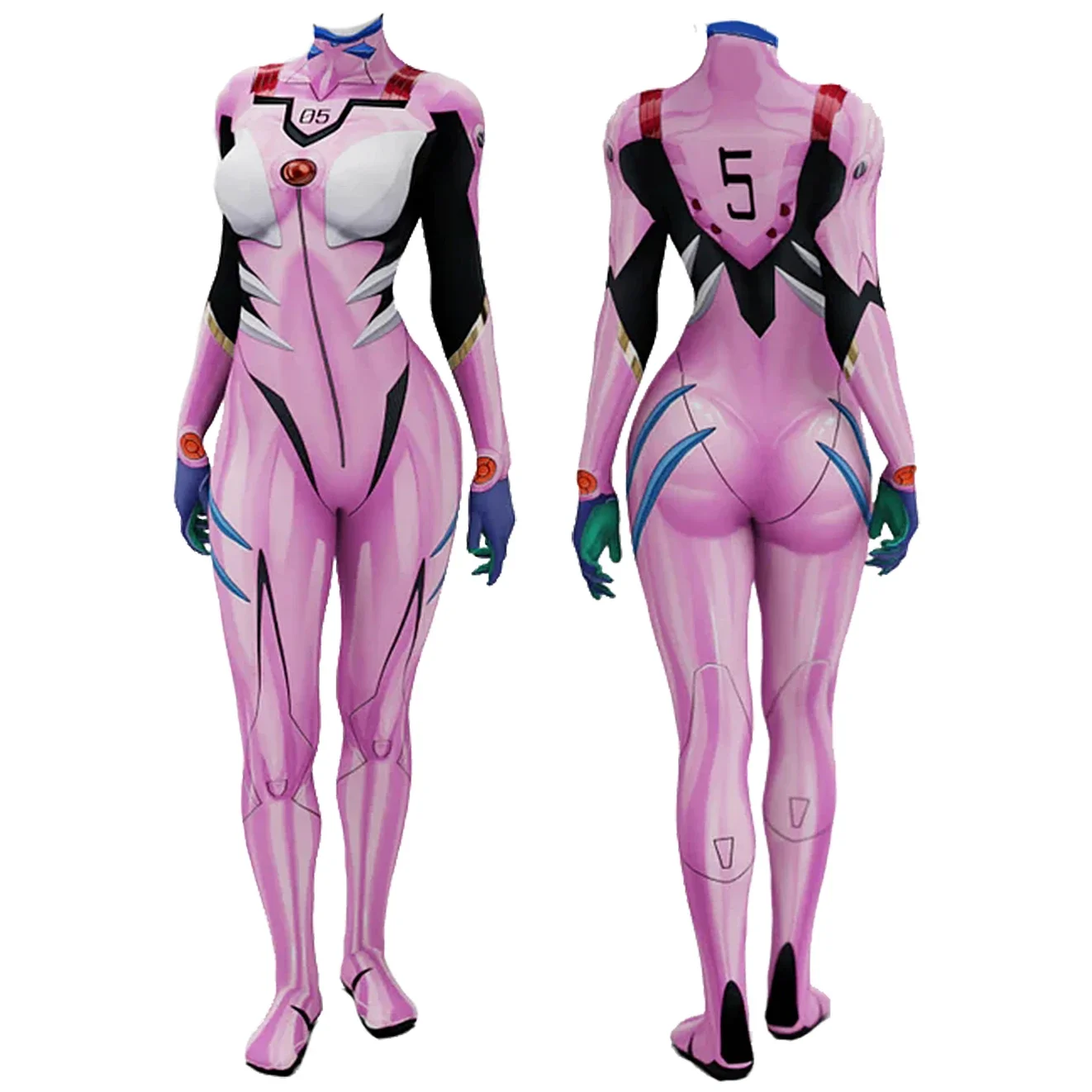 Anime EVA 05 Makinami Cosplay  - огляд і ціна Anime Cosplay Girl