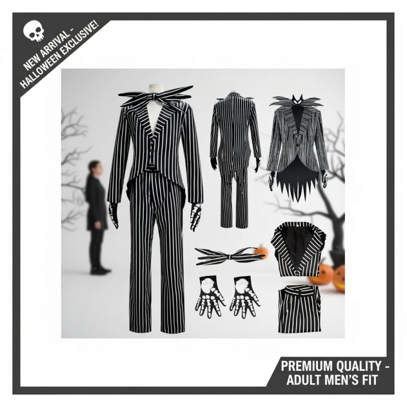 ▓2026Men's Jack Skellington Co - огляд і ціна Anime Cosplay Youtube Shorts