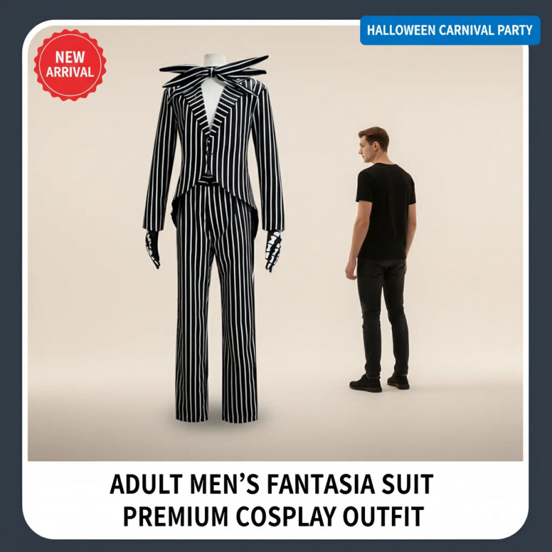 ▓2026Men's Jack Skellington Co - огляд і ціна Anime Cosplay Youtube Shorts
