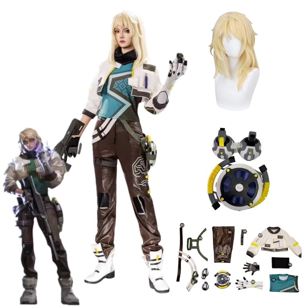 Deadlock Cosplay Costume Props - огляд і ціна Anime Cosplay For Halloween