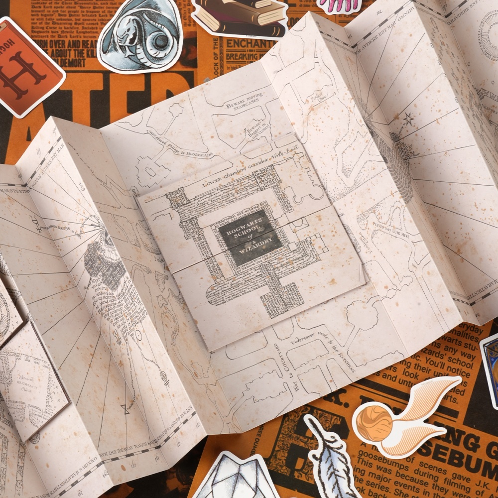 1PC Map Of The Marauder's Scho - огляд і ціна Anime Cosplay Of